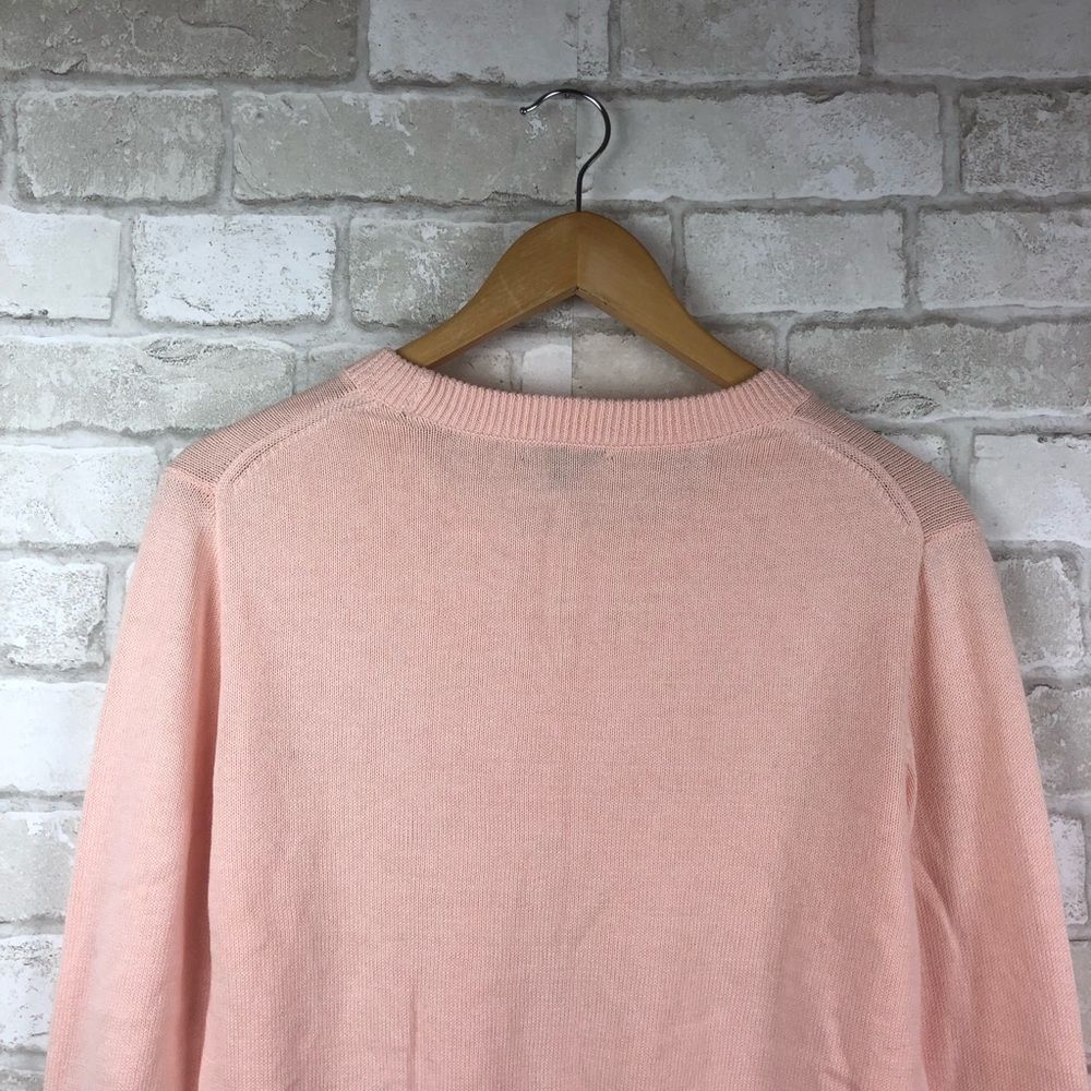 J. Crew Ruffle Cuff Sweater Size M - Picture 6 of 8